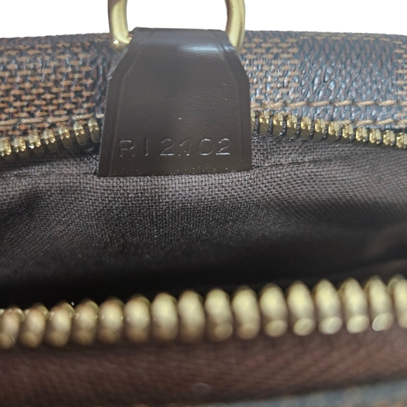 Louis Vuitton Damier Ebene Porte-Documents Voyage Leather Briefcase Hand… - Picture 16 of 16